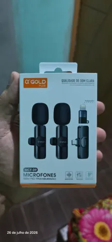Microfone para smartphone 