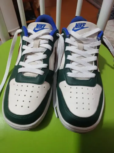 Tênis Nike Court Borough Low Recraft adolescente estado de novo excelente usadoumavez