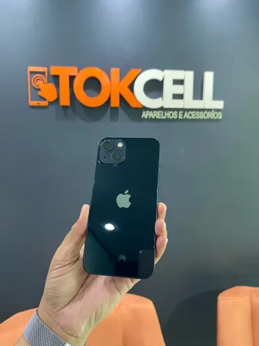 iPhone 13 Normal - 256GB MIDNIGHT Seminovo Garantia Loja Física