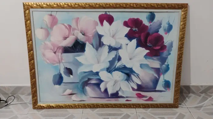 Quadro de flores - Rei dos Quadros 