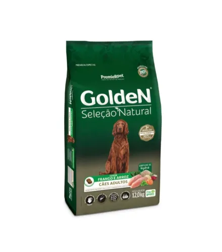 RAÇÃO GOLDEN SELEÇÃO NATURAL