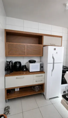 Armário de cozinha modelo princesa - marca nesher - 2 peças