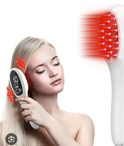 Escova tratamento a laser crescimento do cabelo / alopecia 