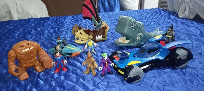 Coleção Imaginext Bonecos Vários Personagens 