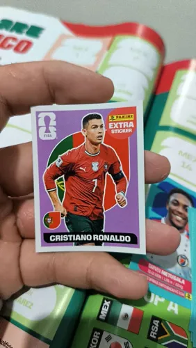 Figurinha extra Cristiano Ronaldo copa do mundo 2026