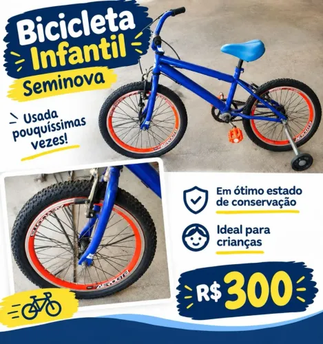 Bicicleta infantil