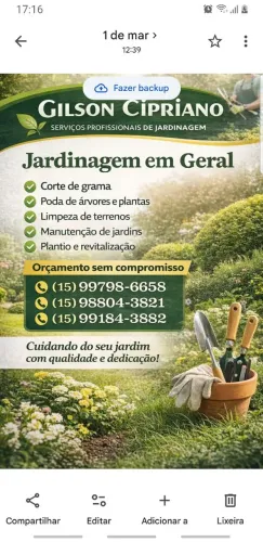 Jardinagem em geral
