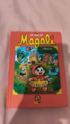 Livro Turma da Mônica - Magali: Fábulas | Capa Dura | Coleção Um Tema Só