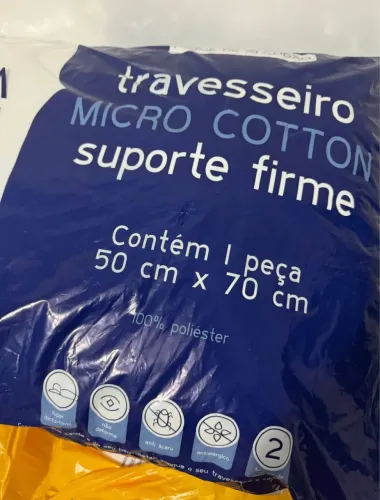 Travesseiro camesa novo