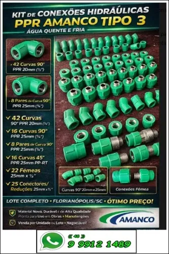 Kit de Conexões da Amanco 