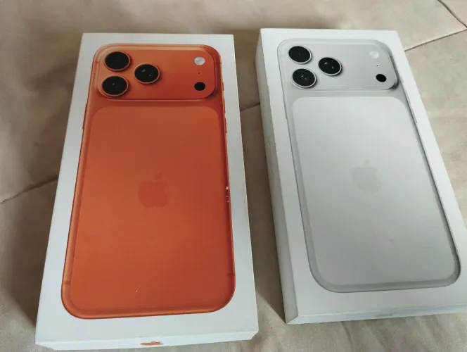 Caixa vazia iPhone 17 pro max