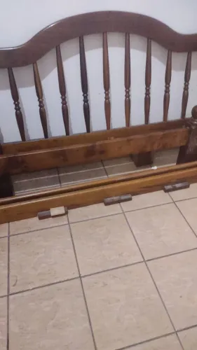 Cama casal com colchão 