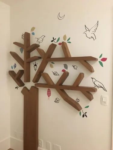 Árvore decorativa quarto criança