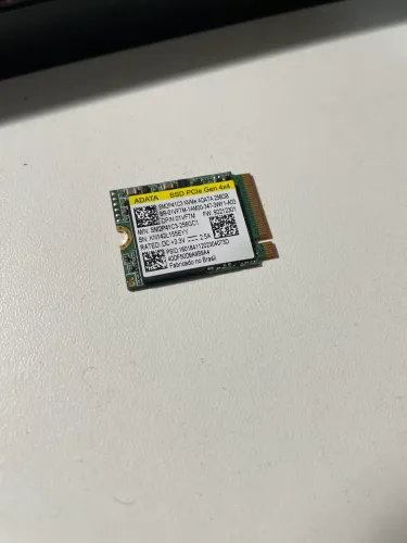 SSD NVME 256GB Adata M.2  para notebook e console