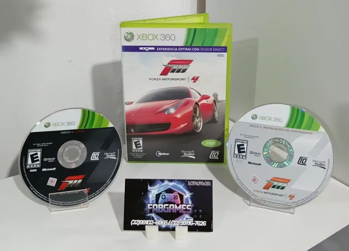 Jogo Xbox 360 FORZAN MOTORSPORT 4 .Aqui na LOJA FABGAMES 