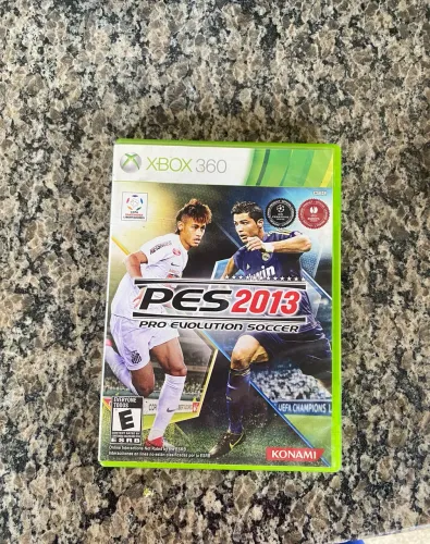 PES 2013 original para Xbox 360, mídia física