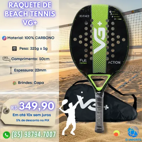 Raquete de Beach Tennis VG+
