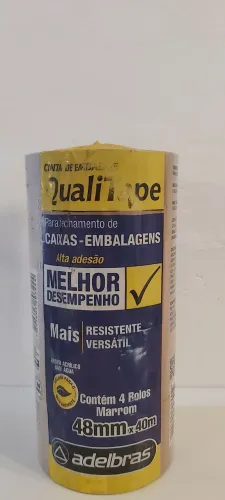 FITA ADESIVA PARA EMBALAGEM DEA ALTA ADESÃO