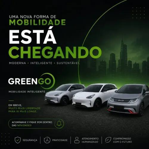 ALUGUEL DE CARRO ELÉTRICO PARA APP