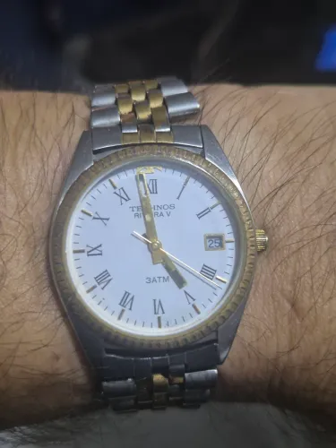 Relógio TECHNOS RIVIERA À QUARTZ MASCULINO - REVISADO