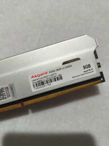 Asgard 2x8gb 3600mhz cl18