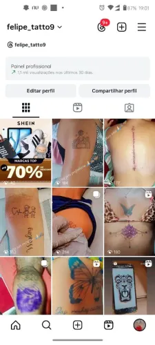 Artes disponíveis