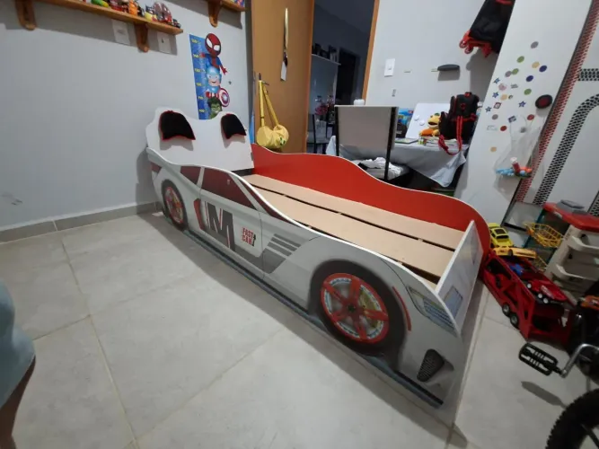 Cama infantil relâmpago Mcqueen