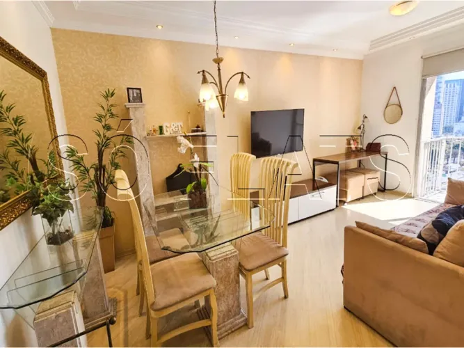 Flat Prive Cidade Jardim disponível para venda com 70m², 1 dormitório e 1 vaga de garagem