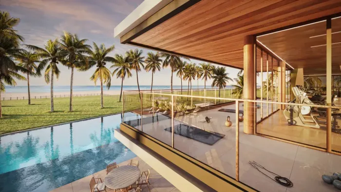 3 QUARTOS 80M2 BEIRA MAR PRAIA DO CUPE RESORT COMPLETO VENDA FACILITADA
