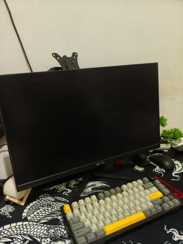 Monitor Gamer Duex, 24 Pol, Full HD, IPS, 144Hz, 1ms, HDMI/DP, DX240ZG