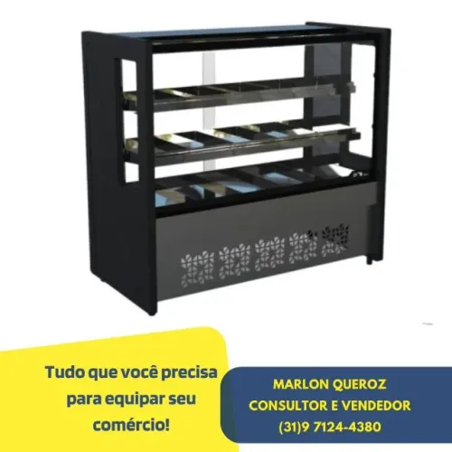 Balcão Estufa 1,25M Polar Novo