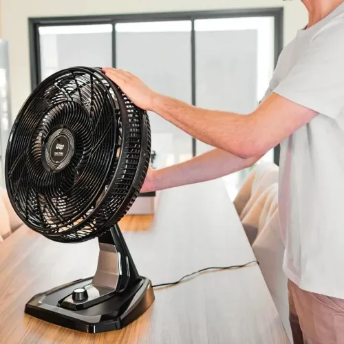 Ventilador De Parede E Mesa 180w 50cm 2<br><br>Em 1 Wap Flow Turbo