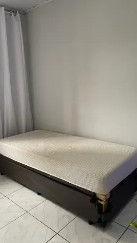 Cama baú solteiro