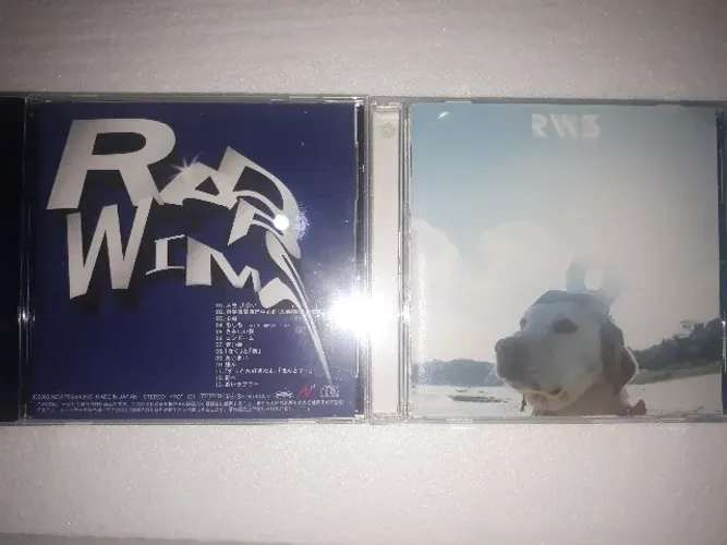 Lote 2 CDs RADWIMPS (1 e 3) - Originais Japão com OBI
