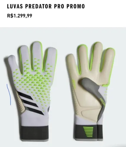 Luva Goleiro predator