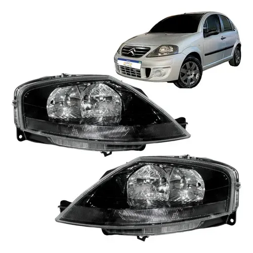 Par Farol C3 2003 2004 2005 2006 2007 2008 A 2012 Elétrico Direito