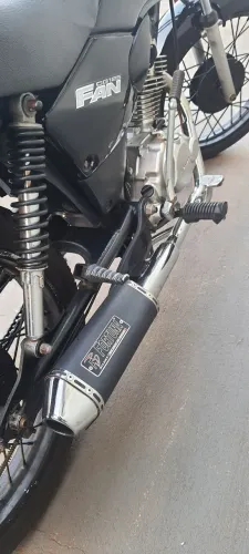 Vendo escapamento esportivo fortuna trioval para cg 125!