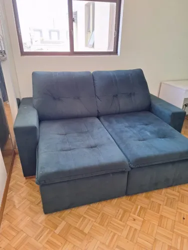 Sofá retrátil 2 lugares