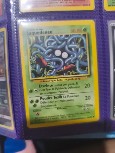 Cartas pokemon antigas e em francês 