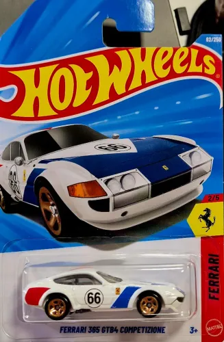Hot Wheels Ferrari 365 GTB4 Competizione Branca