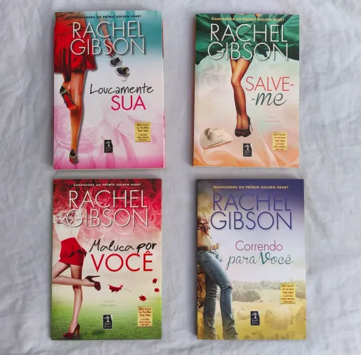 Livros Rachel Gibson - Loucamente Sua/ Salve-me/ Maluca por Você/ Correndo Para Você