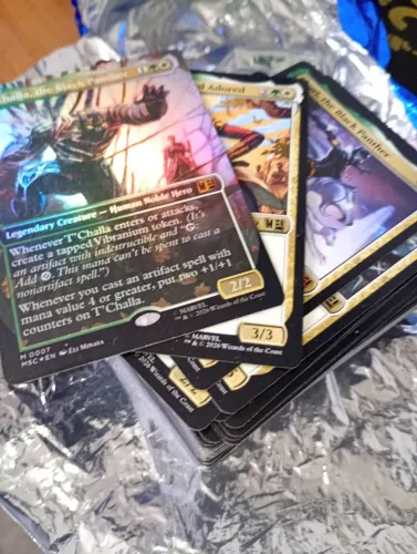 Deck comander Pantera Negra Marvel