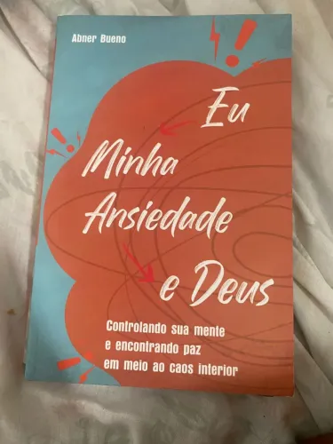 Livro- Eu, minha ansiedade e Deus