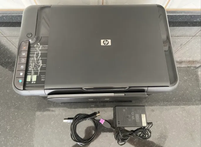 Impressora Hp Deskjet F4480 Multifuncional Preta 