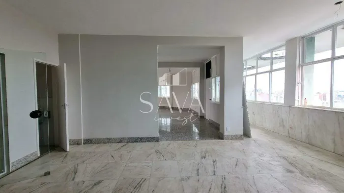 Sala Comercial para Alugar no Centro de BH 2 Salas | 630m² | Portaria 24h