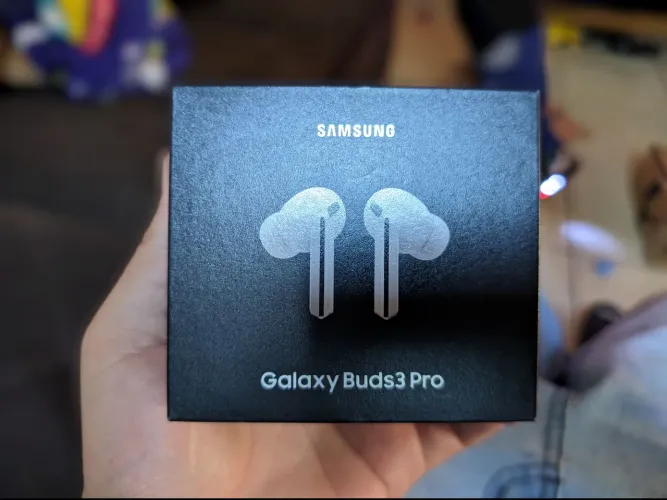 Samsung Galaxy Buds3 Pro Branco (novo/ lacrado, nota e garantia)
