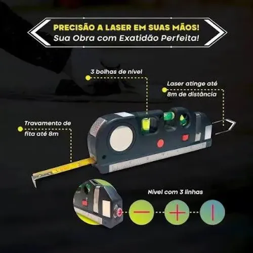 Trena Nivel Laser Profissional pague somente na entrega