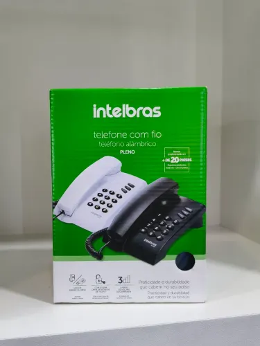 Telefone fixo com fio Intelbras