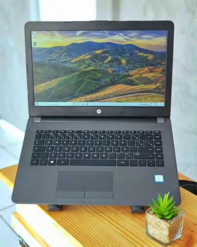 Notebook Hp processador i5 7 geração Ssd 256 gb 8 de ram Bateria dura 4 horas