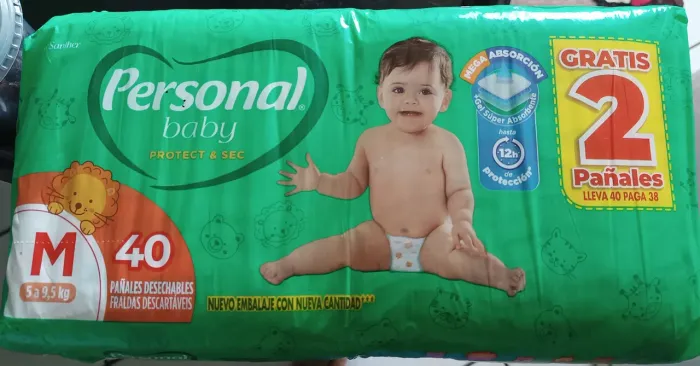 6 pacotes de fraldas LACRADAS